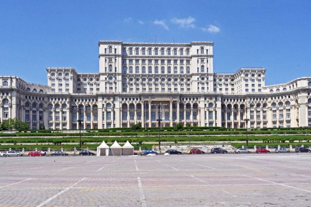 Parlamentets Palads i Bukarest