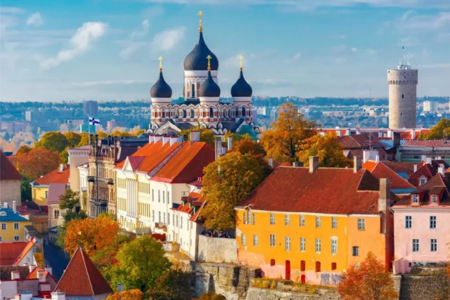 Tallinn skyline