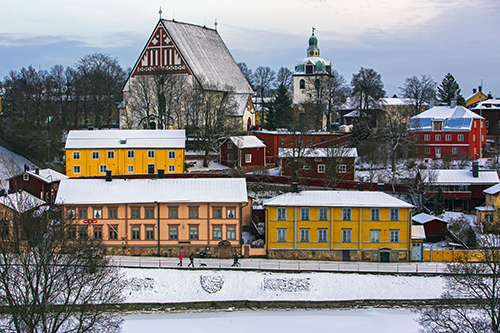Finland Porvoo In January Lille