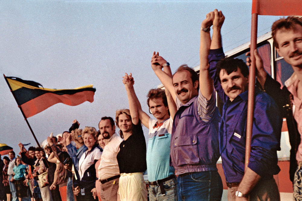 Menneskekæden Baltikum 1989 1
