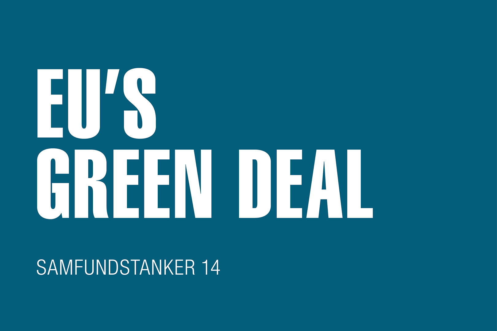 EU's Green Deal