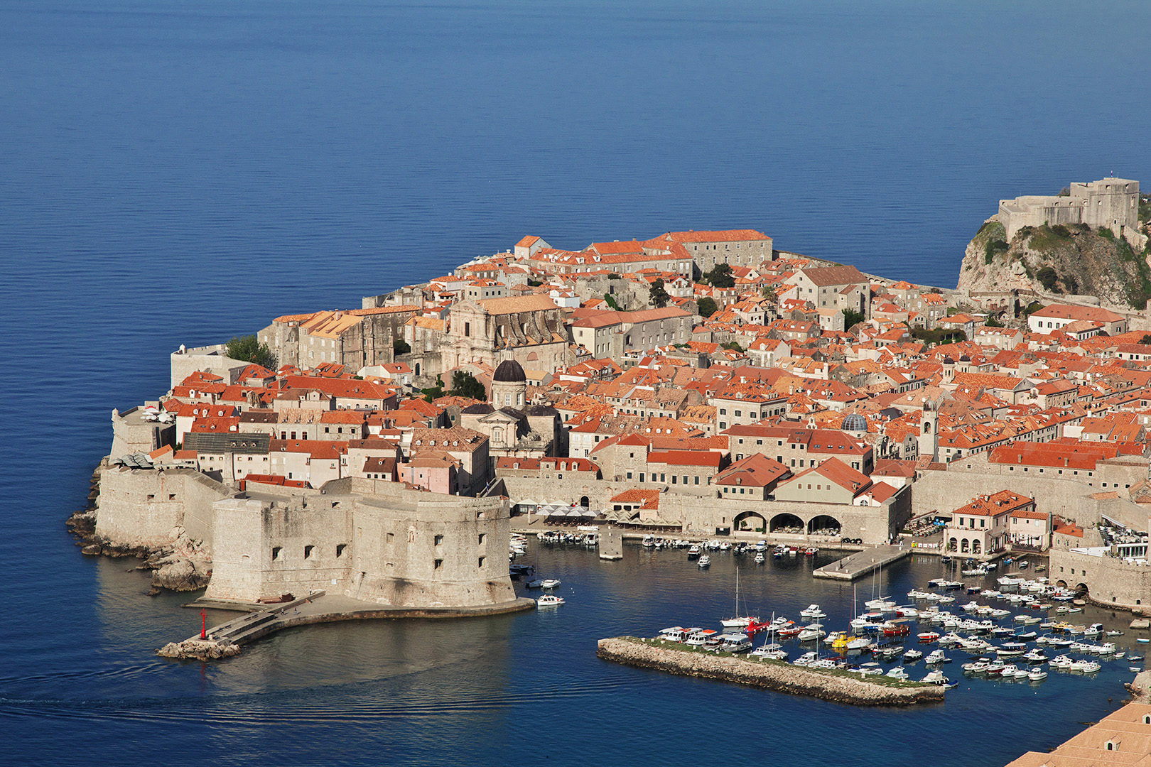 Dubrovnik City On Adriatic Sea, Croatia