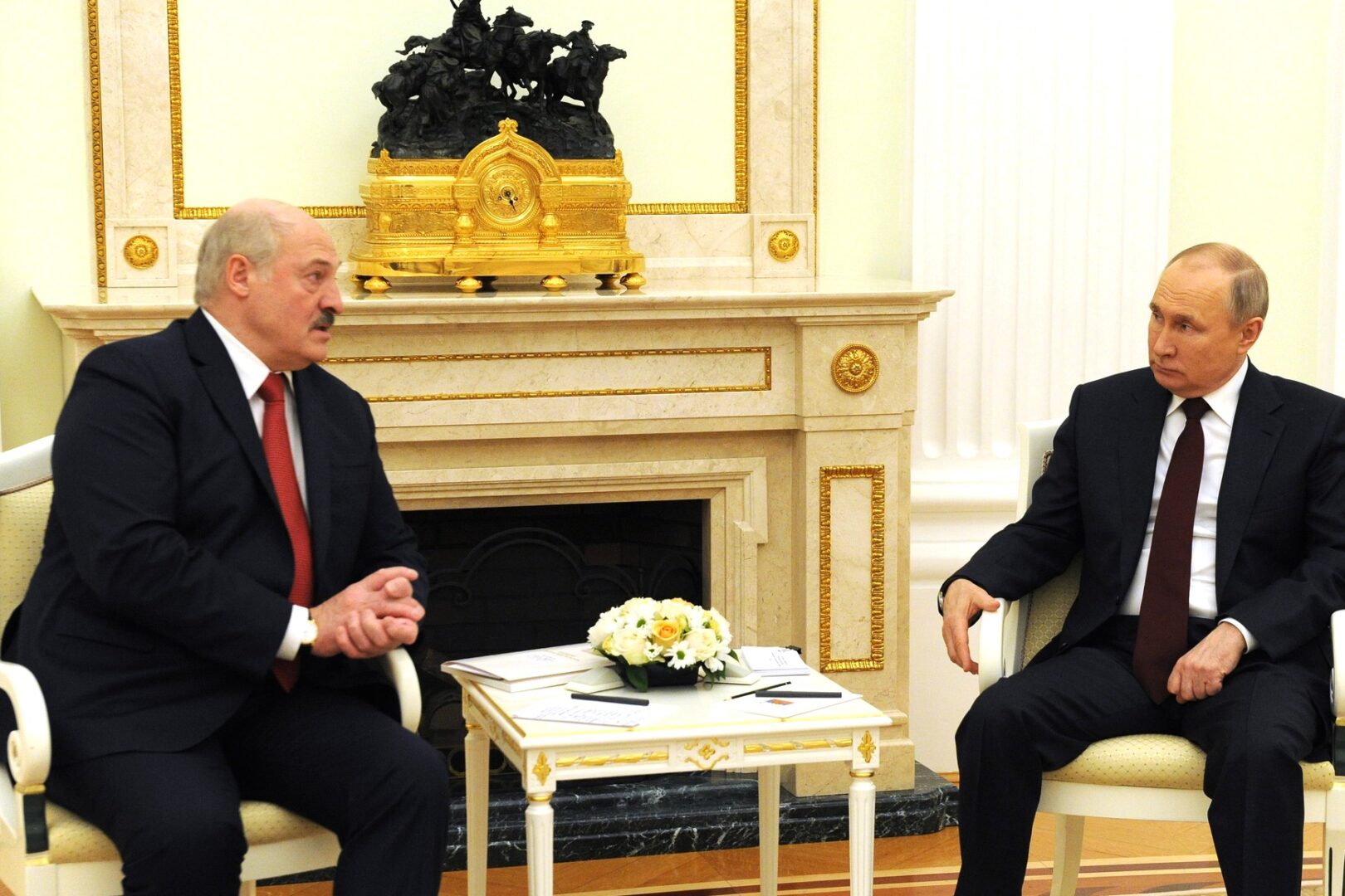 Meeting Of Vladimir Putin And Alexander Lukashenko 02 (22 04 2021)
