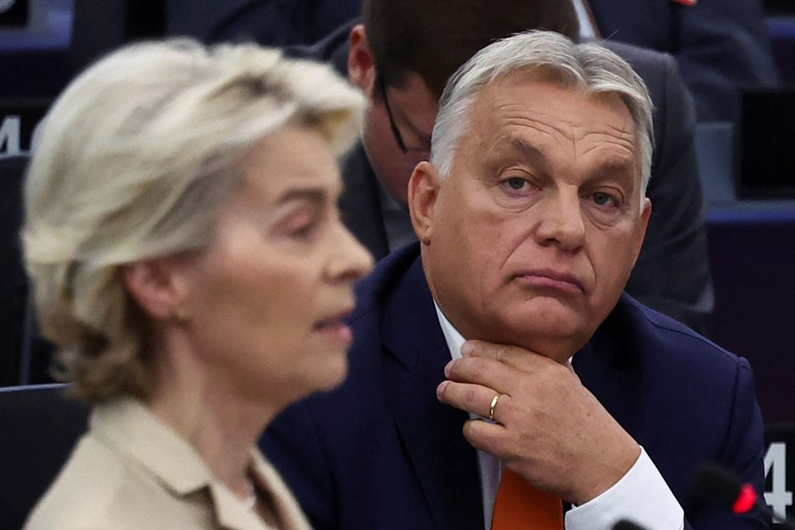 Orban Leyen