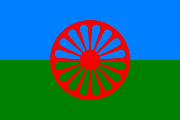 Flag Of The Romani People.svg
