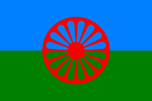 Flag Of The Romani People.svg